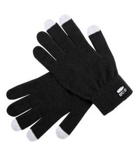 Rpety dotykové rukavice > černá