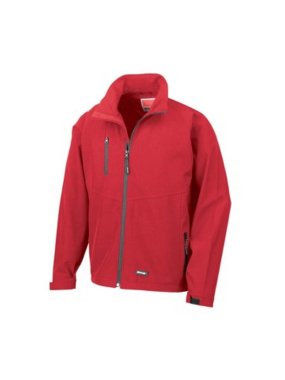 Unisex bunda (RESULT BASE LAYER SOFTSHELL JACKET)>červená>3XL