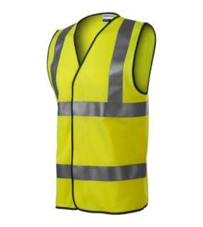 Unosex reflexní vesta (RIMECK HV Bright) > žlutá (reflexní) > 2XL