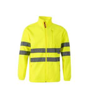 Pánská bunda (VELILLA HV FLEECE JACKET) > žlutá (hi-vis) > S