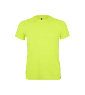 Dětské triko (MUKUA KIDS' SS TECHNICAL T-SHIRT) > žlutá (fluor) > 5/6