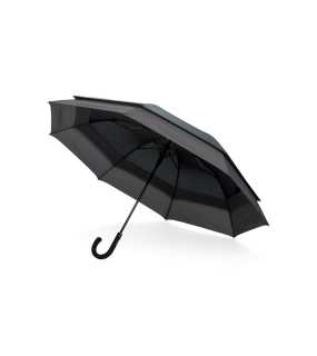 23"-27" rozšiřitelný deštník Swiss Peak z RPET AWARE™ > černá