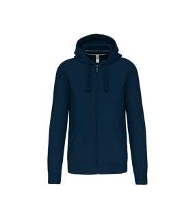 Unisex mikina (KARIBAN FULL ZIP HOODED SWEATSHIRT)>modrá (navy)>L