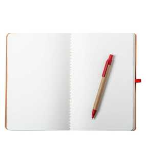 Poznámkový blok s perem > červená