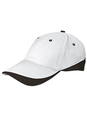 Unisex kšiltovka (TUXTON) > bílá / černá