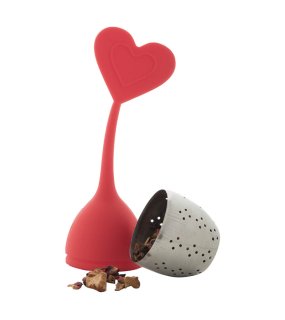 Sítko na čaj> červená