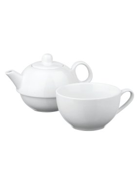 Čajová souprava > bílá