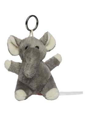 Klíčenka (MBW Plush elephant with keychain) > šedá