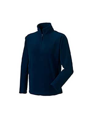 Pánská fleece mikina (Quarter Zip Outdoor Fleece RUSSELL)>modrá (frenchnavy)>M