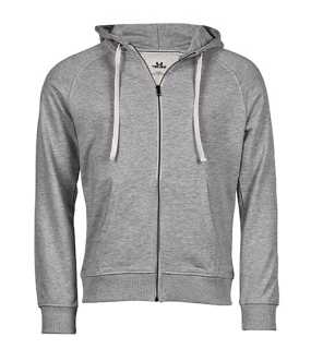 Unisex mikina (Tee Jays Urban Zip Hoodie) > šedá (heather) > M