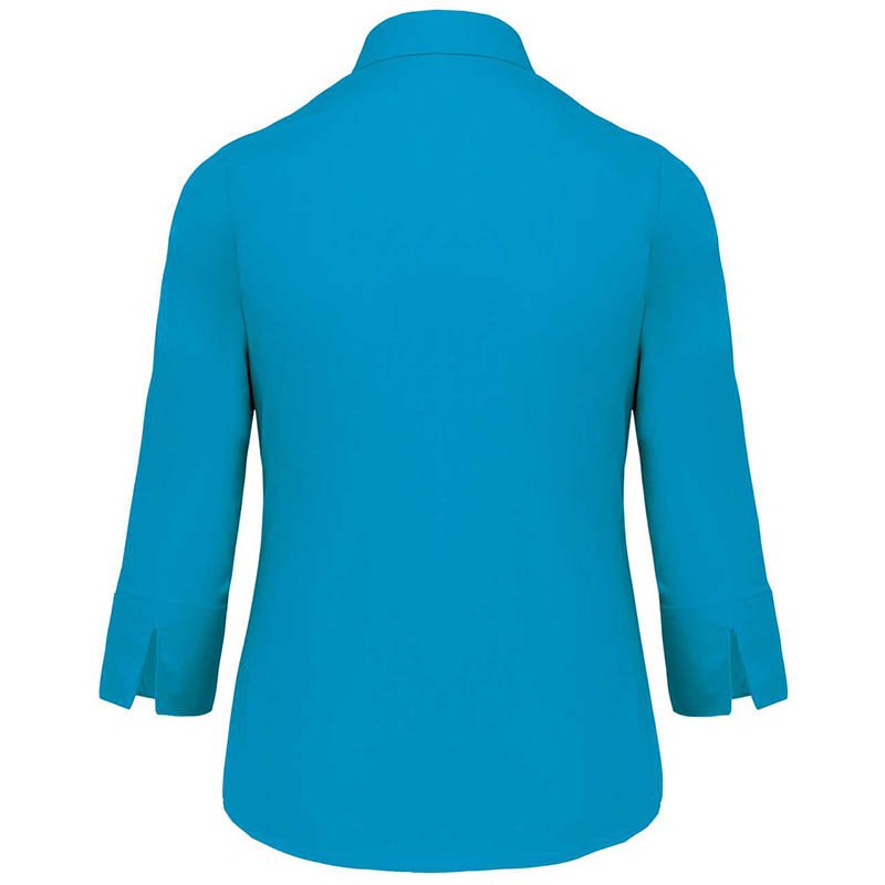 Dámská košile(LADIES' 3/4 SLEEVE SHIRT KARIBAN)>tyrkysová (bright)>L