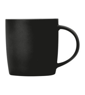 Hrnek s gumovým povrchem > černá