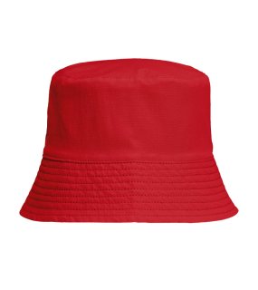 Unisex klobouk (SOL'S BUCKET NYLON) > modrá (french navy) / červená (bright) > M/L