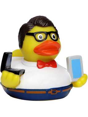 Kačenka do vany (MBW Squeaky duck nerd) > vícebarevná