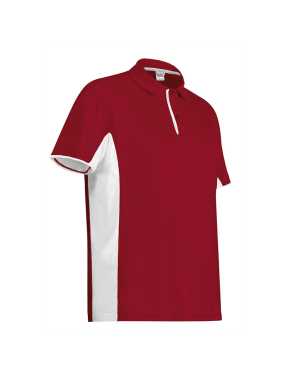 Pánská polokošile (STRATEGY) > červená (lotto) / bílá > M