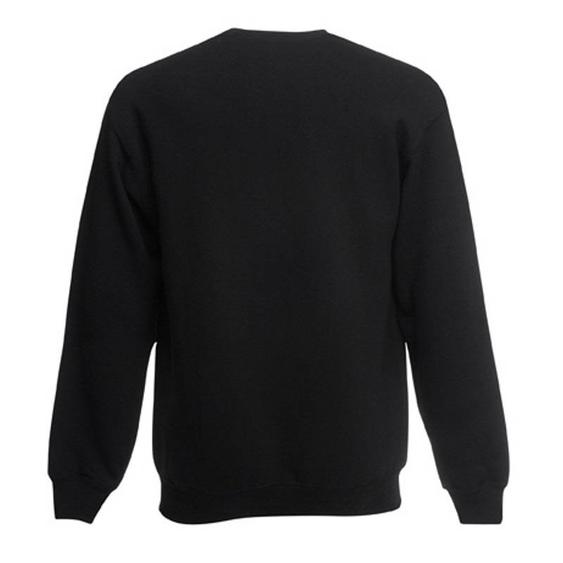 Dětská mikina (FRUIT OF THE LOOM Kids Set-In Sweat )>černá>7/8