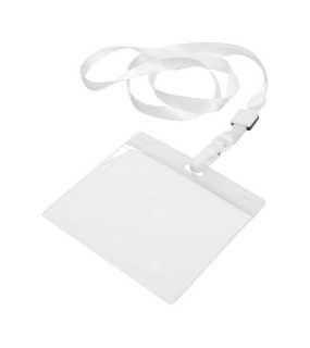 Maes badge lanyard > bílá