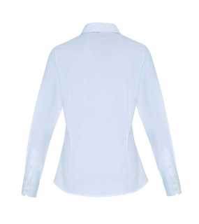 Dámská košile (Premier LADIES' STRETCH FIT POPLIN LONG SLEEVE COTTON SHIRT) > bílá > M