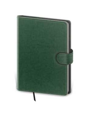 Diář (Flip 2026) - 9 x 14 cm > zelená/šedá > týdenní kapesní