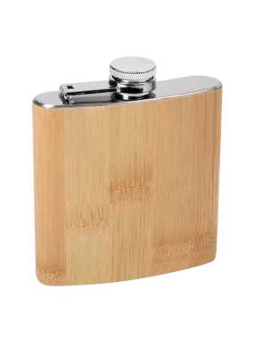 Náprsní láhev > hnědá / stříbrná