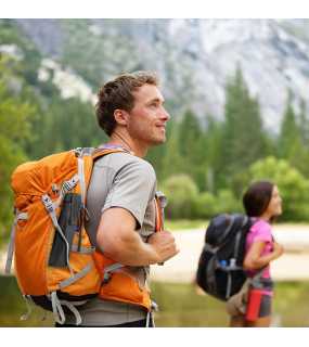 Skládací deštník (FARE Mini umbrella SlimLite Adventure) > černá