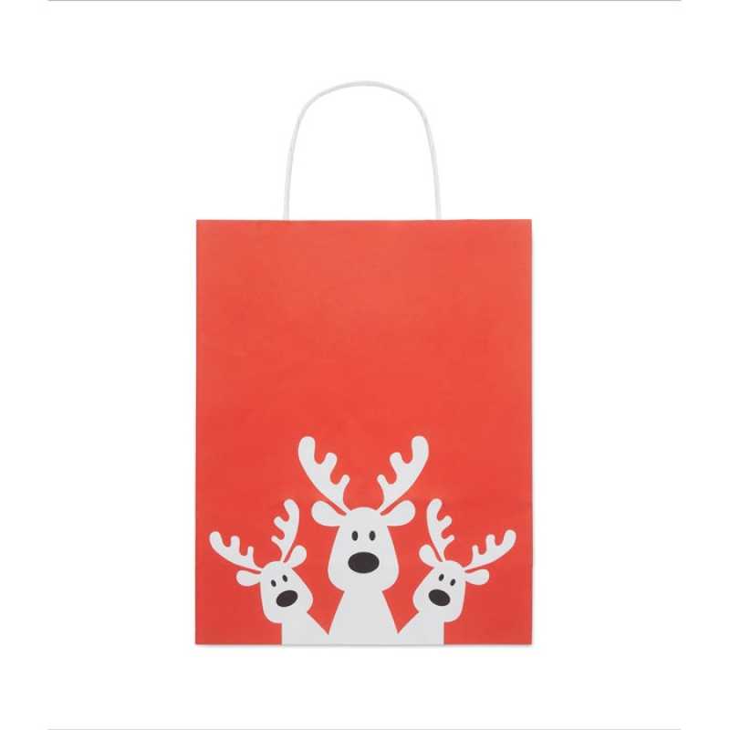 Dárková papírová taška malá > červená