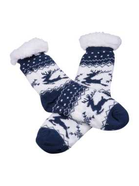 Vánoční ponožky Natal > modrá (dark)