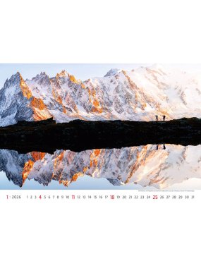 Nástěnný kalendář (New Horizons 2026) - 45 x 38,5 cm