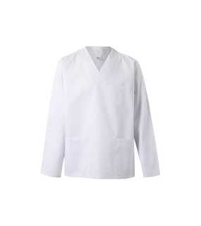 Pásnce tričko (VELILLA LS SCRUB TOP) > bílá > 2XL