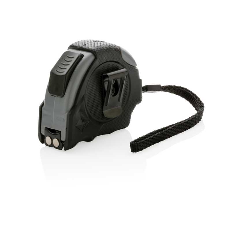 Svinovací metr Auto stop 3m/16mm z RCS recykl. plastu > černá