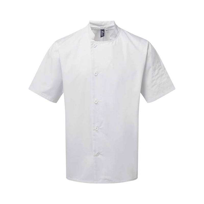 Kuchařský rondon (PREMIER ESSENTIAL' SHORT SLEEVE CHEF'S JACKET) > černá > M