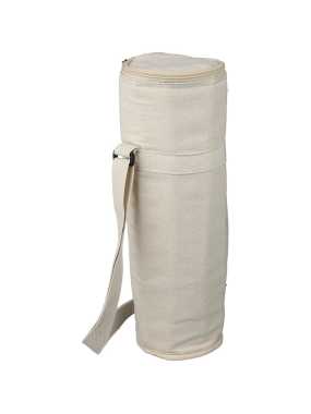 Chladící taška na láhev z recyklované bavlny > zelená (khaki)