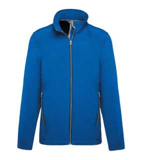 Pánská bunda (KARIBAN MEN'S 2-LAYER SOFTSHELL JACKET)>modrá (light royal)>S