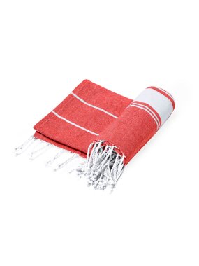 Plážový ručník > červená