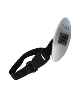 Váha na zavazadla> stříbrná / černá