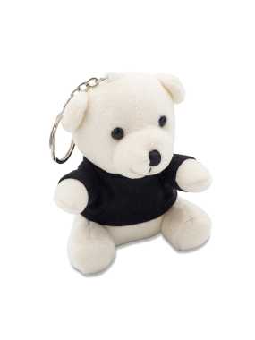 Přívěsek - plyšový medvídek > bílá