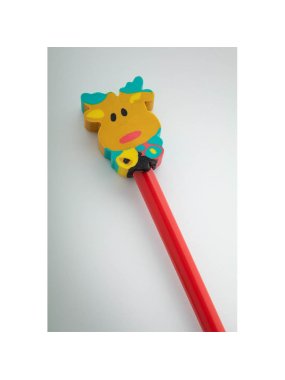 Vánoční tužka, sob > červená > D