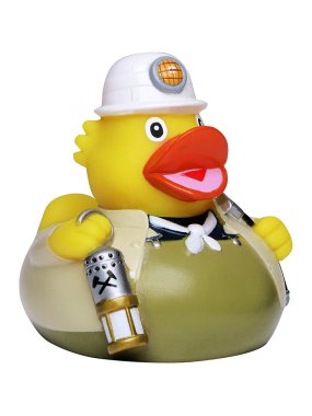 Kačenka do vany (MBW Squeaky duck miner) > vícebarevná