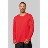 Pánské tričko(PROACT MENS LONG SLEEVE SPORTS T-SHIRT)>bílá>L