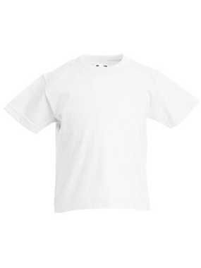 Dětské tričko (FRUIT OF THE LOOM Kids Valueweight T)>bílá>7/8