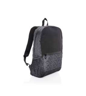 Reflexní batoh na notebook z RPET AWARE™  > černá