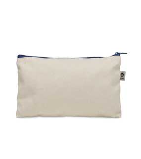 Kosmetická taška z organické bavlny > modrá