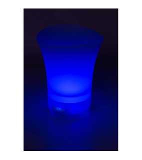 Plastový kbelík na led s reproduktorem > bílá