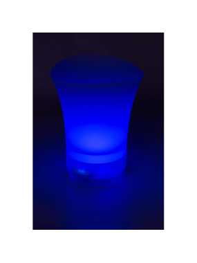 Plastový kbelík na led s reproduktorem > bílá