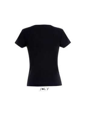 Dámské tričko(SOLS MISS WOMENS T-SHIRT)>černá (deep)>L