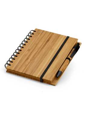 Bambusový kapesní blok s perem > přírodní