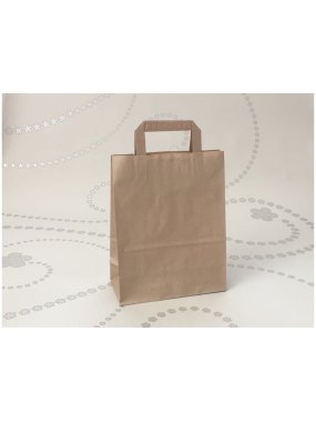 Papírová taška (STANDARD LINE) > hnědá > 26x12x35 cm