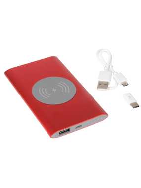Power Bank-nabíječka (4 000 mAh)> červená