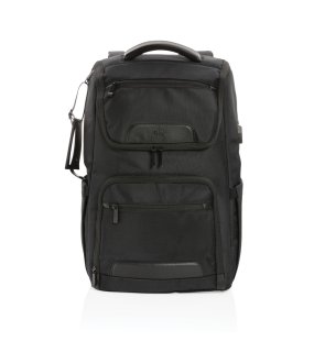 Swiss Peak batoh Voyager na 15,6" notebook z rPET > černá