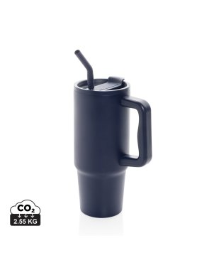 Termo hrnek Embrace 900 ml z RCS recykl. nerezové oceli > modrá (navy)